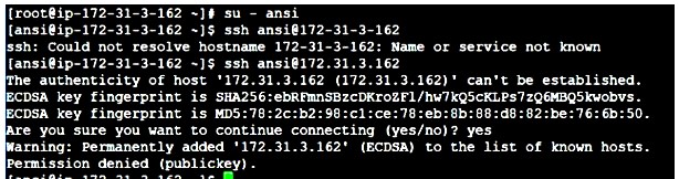 to Install Ansible in AWS ec2 - generate key