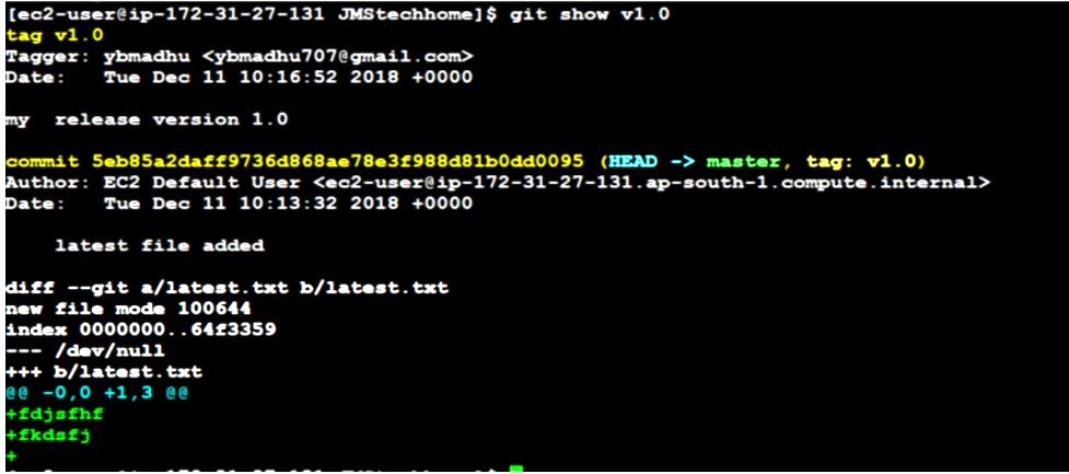 Git Tag - latest version