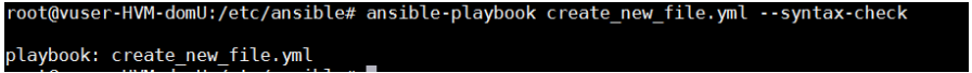 Create Playbook File